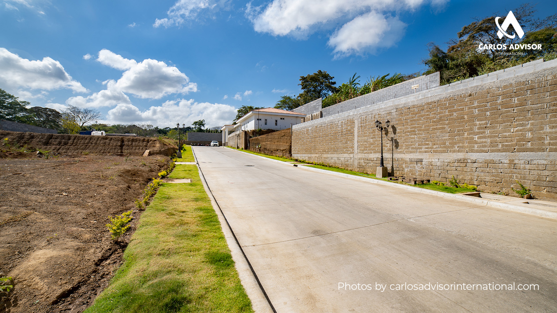 Calle interna del condominio